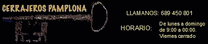 Logo de Cerrajeros Pamplona